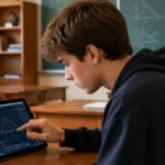 Ilustração de novas ferramentas de IA da Khan Academy