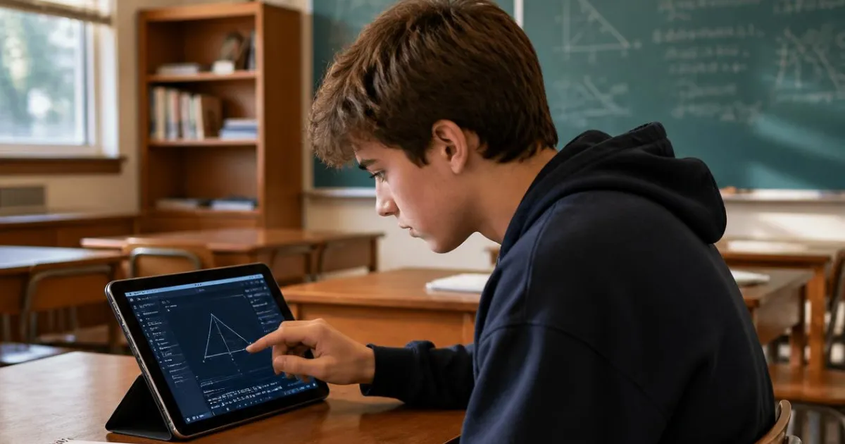 Ilustração de novas ferramentas de IA da Khan Academy