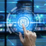 Representação visual de uma universidade que integra inteligência artificial em todos os cursos